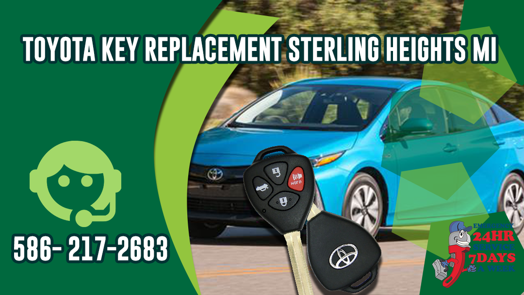 Toyota Key Replacement Sterling Heights MI — photo